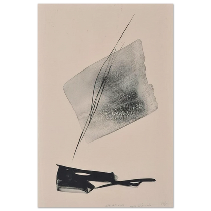 Arrived Wind - Abstract Expressionism - Toko Shinoda Art Prints - 100x150 cm / 40x60″ inches | Toko Shinoda Poster | Toko Shinoda Prints