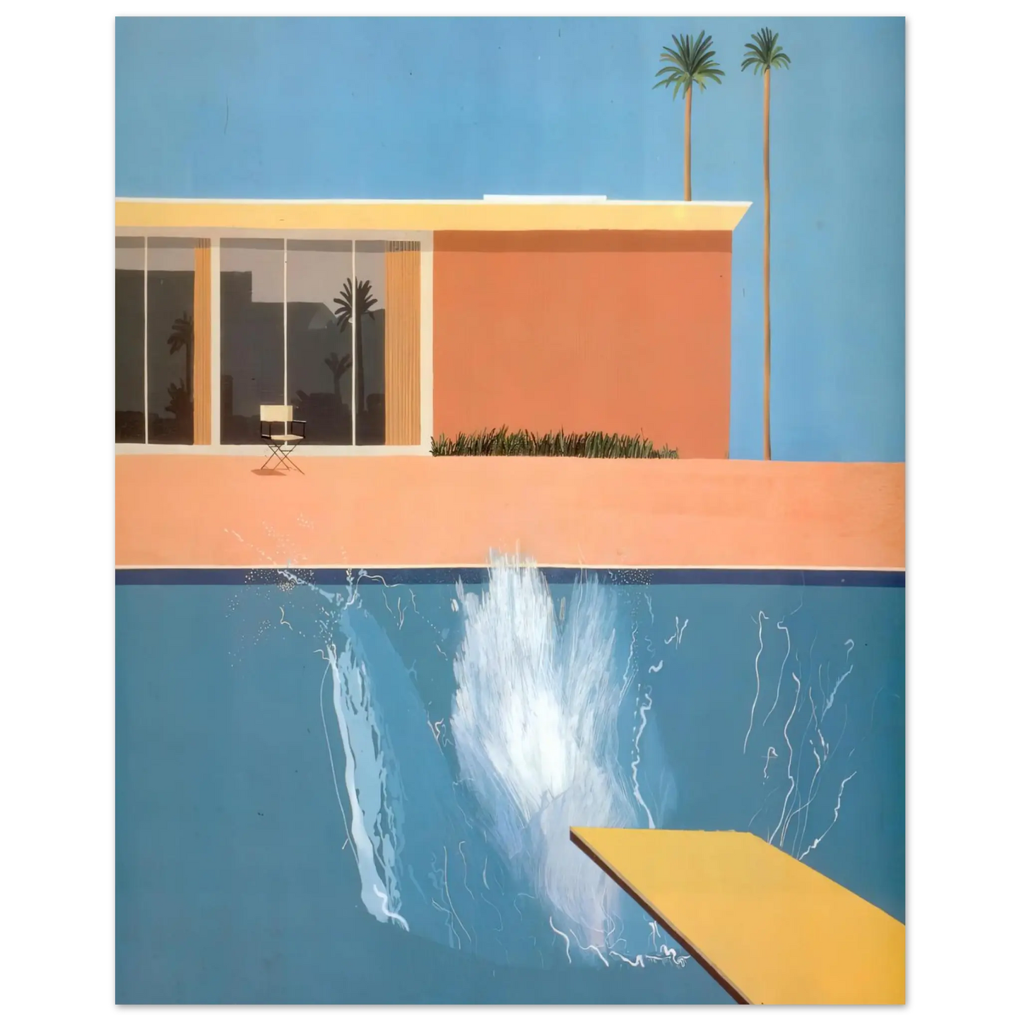 David Hockney - David Hockney Wall art - 40x50 cm / 16x20 Inches - Fine Art Poster - -