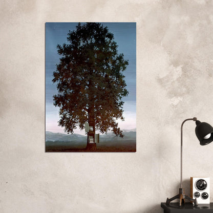 THE VOICE OF BLOOD 1959 - Rene Magritte Brushed Aluminum Print - 70x100 cm / 28x40 inches | Rene Magritte Aluminum Print | Rene Magritte Prints