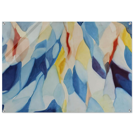 The Way of the Wind - Alice Baber Acrylic Print - 70x100 cm / 28x40″ inches