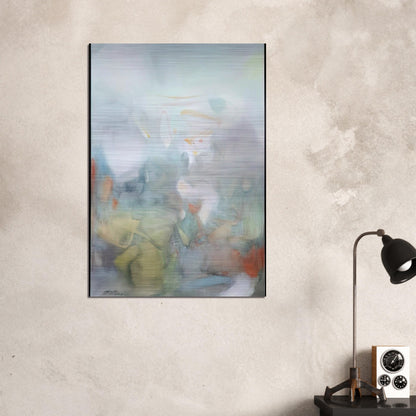 2 F VRIER 1986 - Chu teh Chun Brushed Aluminum Print - 70x100 cm / 28x40 inches | Chu teh Chun Aluminum Print | Chu teh Chun Prints