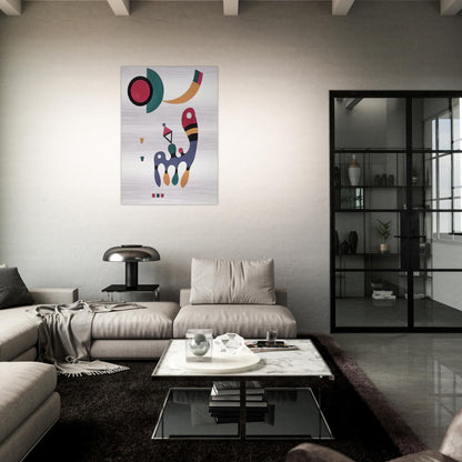 COMPOSITION 1944 - Wassily Kandinsky Brushed Aluminum Print - 70x100 cm / 28x40 inches | Wassily Kandinsky Aluminum Print | Wassily Kandinsky Prints