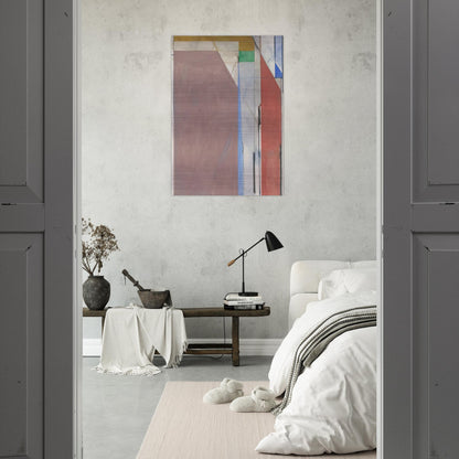 Ocean Park #70 - Richard Diebenkorn Brushed Aluminum Print - 70x100 cm / 28x40 inches | Richard Diebenkorn Aluminum Print | Richard Diebenkorn Prints