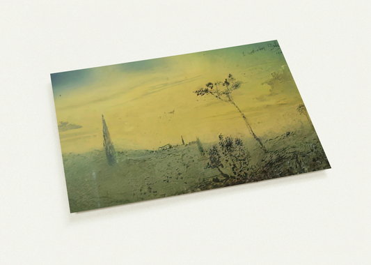 LANDSCAPE 1 By Salvador Dali Pack of 10 Post Cards | Salvador Dali Post Cards | A6 (10.5 x 14.8 cm) - 4.1 x 5.8 inches
