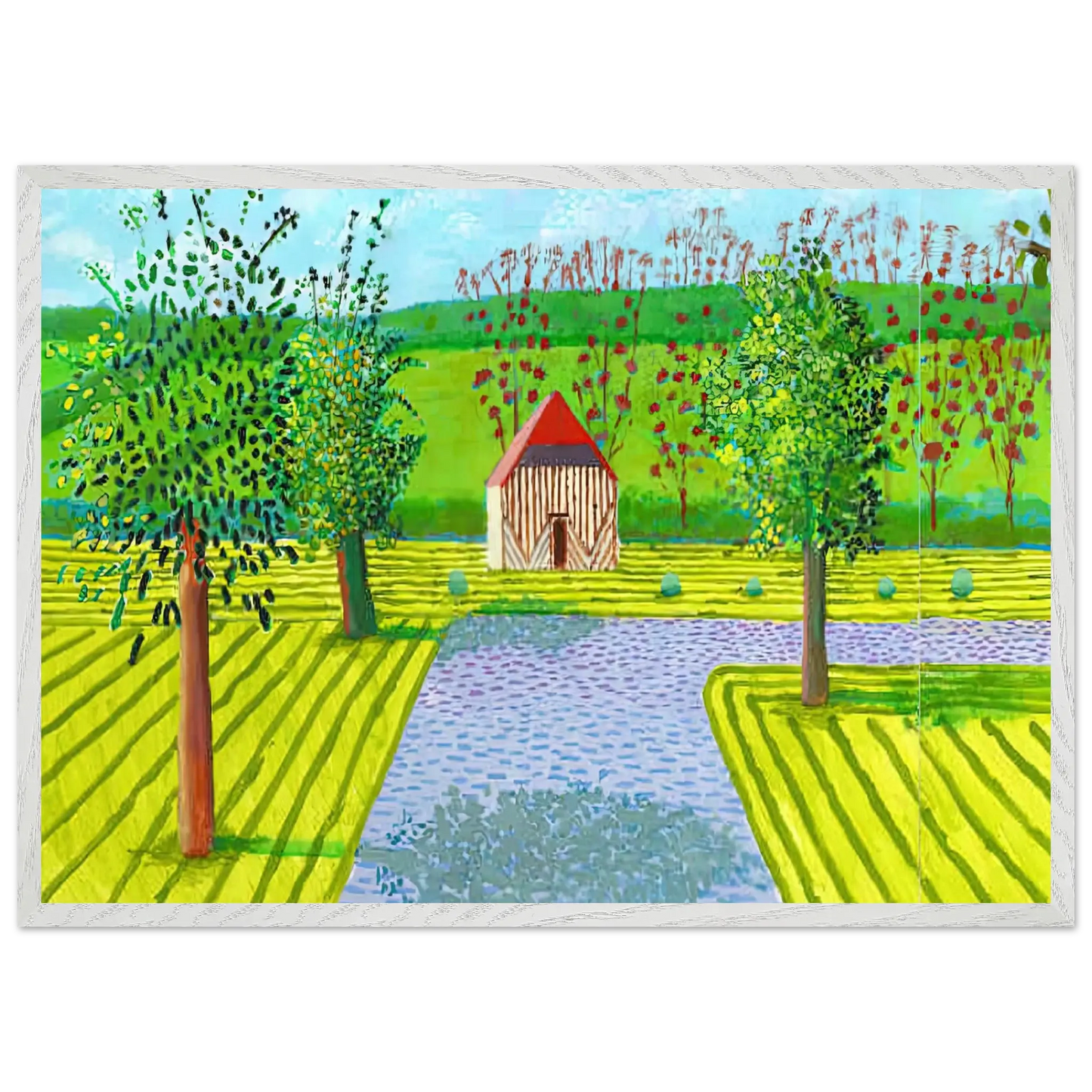 David Hockney - David Hockney Wall art - 50x70 cm / 20x28 Inches - Fine Art Poster - -