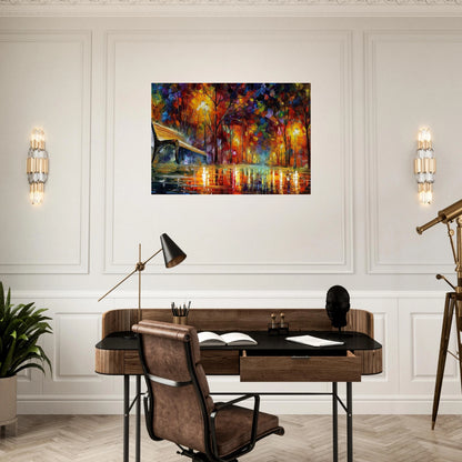 Leonid Afremov - Leonid Afremov Brushed Aluminum Print - 70x100 cm / 28x40 inches | Leonid Afremov Aluminum Print | Leonid Afremov Prints
