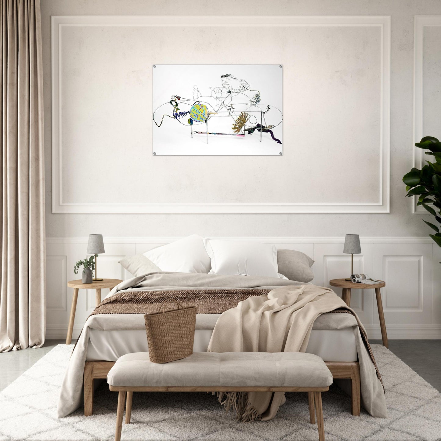GRANDE NATURE MORTE 1987 - Nancy Graves Acrylic Print - 70x100 cm / 28x40″ inches | Nancy Graves Wall Art | Nancy Graves Prints
