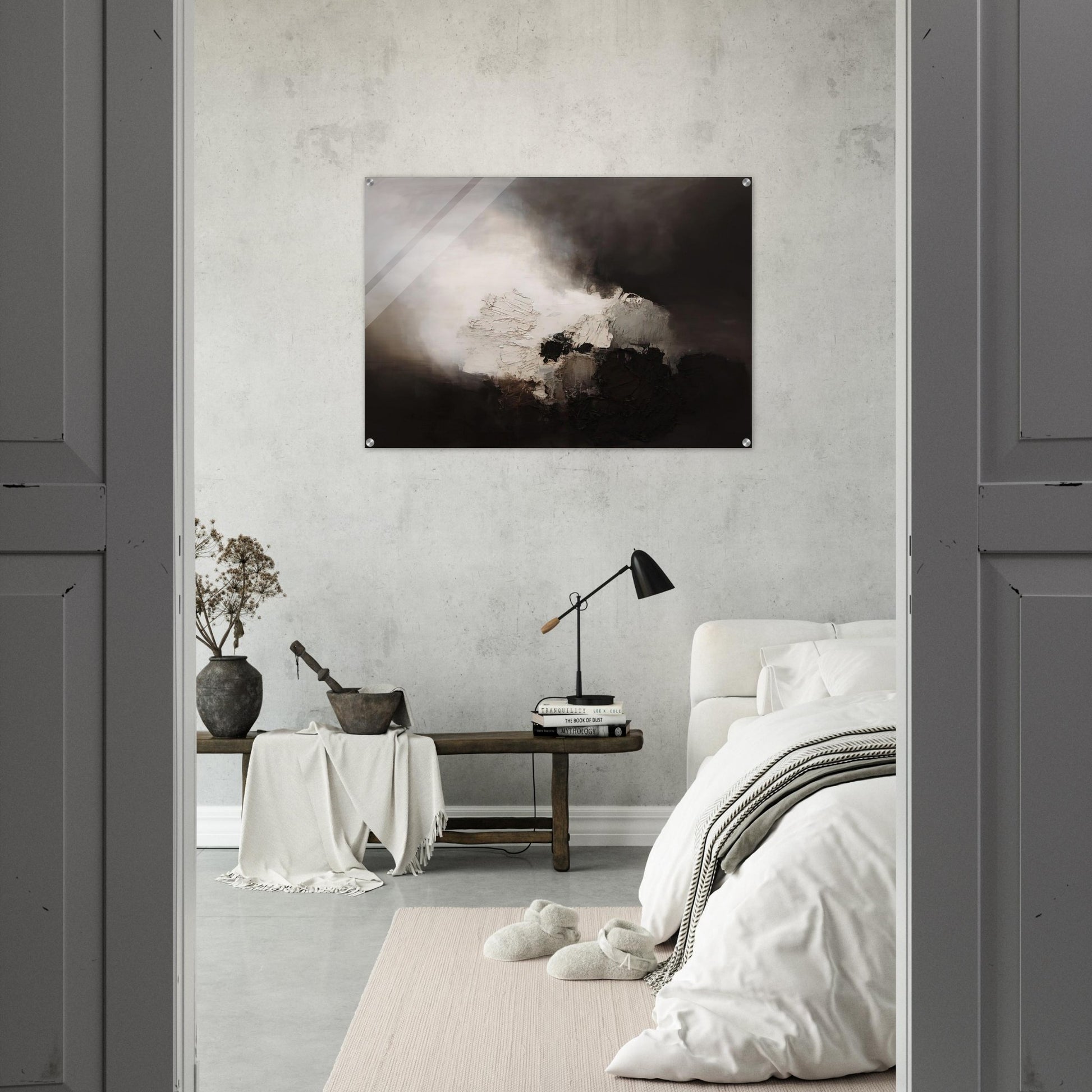 165 1960 - Luis Feito Acrylic Print - 70x100 cm / 28x40″ inches