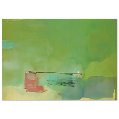 Helen Frankenthaler - Springscape - 1975 Wall art - A3 (29.7 x 42  cm) - Fine Art Poster - -