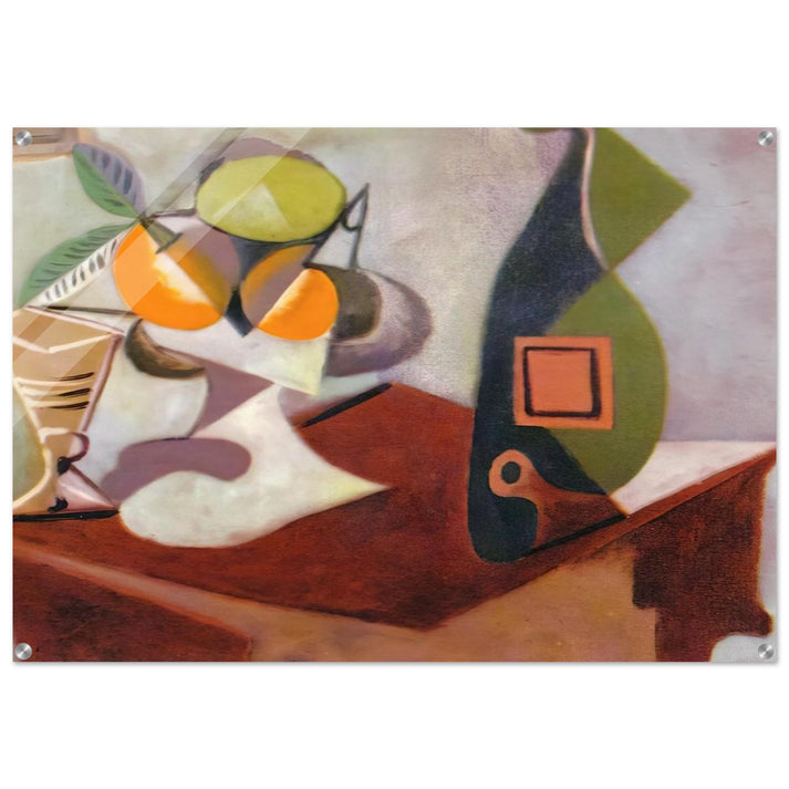 Still life with lemon and oranges - Pablo Picasso Acrylic Print - 70x100 cm / 28x40″ inches