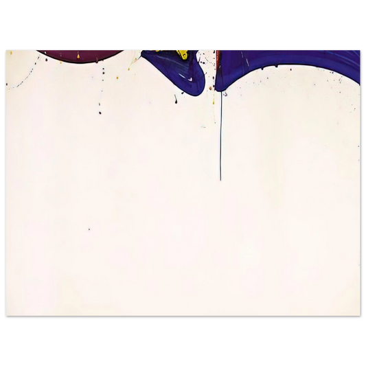 Sam Francis - Untitled  SF 64-171   75x100 cm / 30x40inches Fine Art Poster