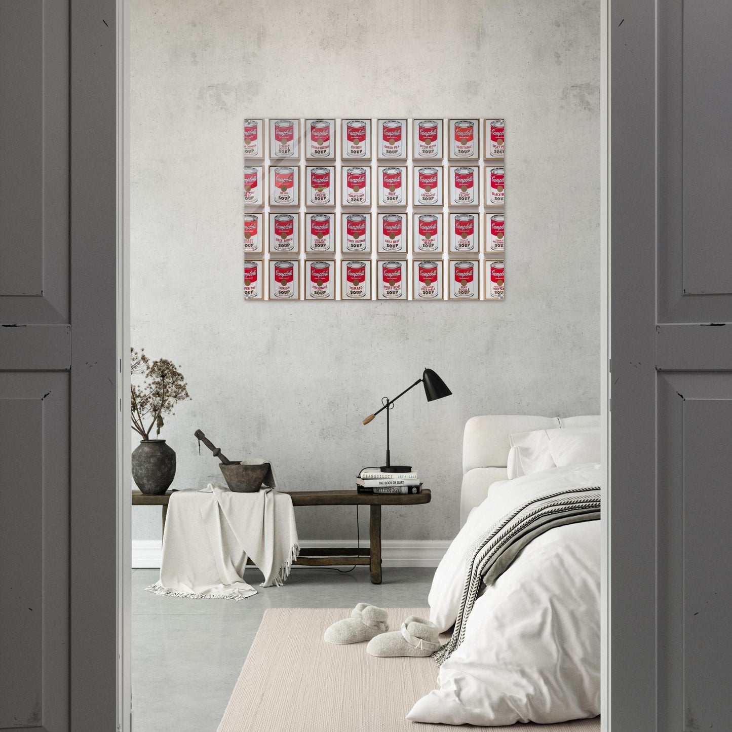 Campbell's Soup Cans - Andy Warhol Acrylic Print - 70x100 cm / 28x40″ inches