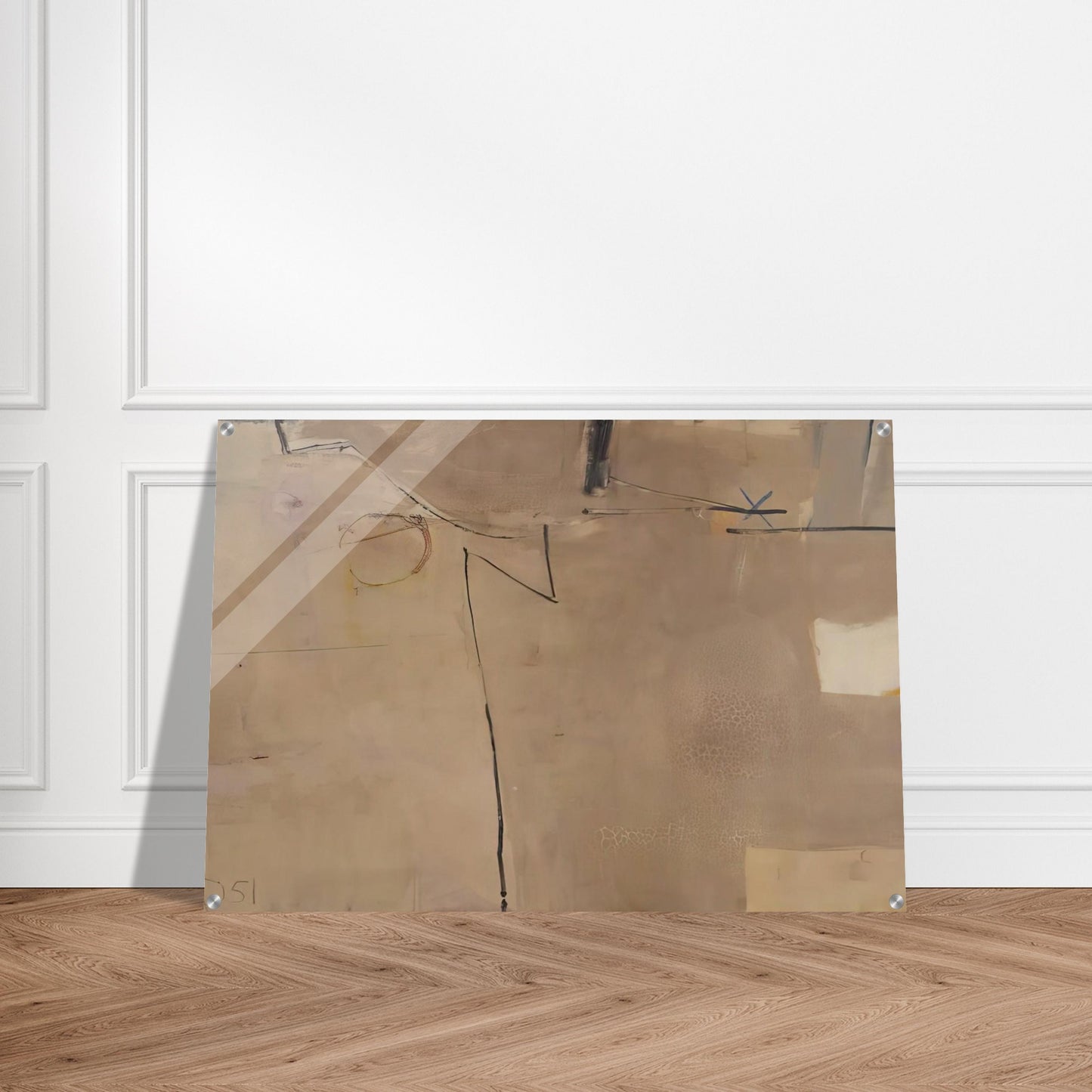 #22 Albuquerque - Richard Diebenkorn Acrylic Print - 70x100 cm / 28x40″ inches