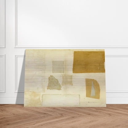 Gray Collage - 1953 - Anne Ryan Brushed Aluminum Print - 70x100 cm / 28x40 inches | Anne Ryan Aluminum Print | Anne Ryan Prints