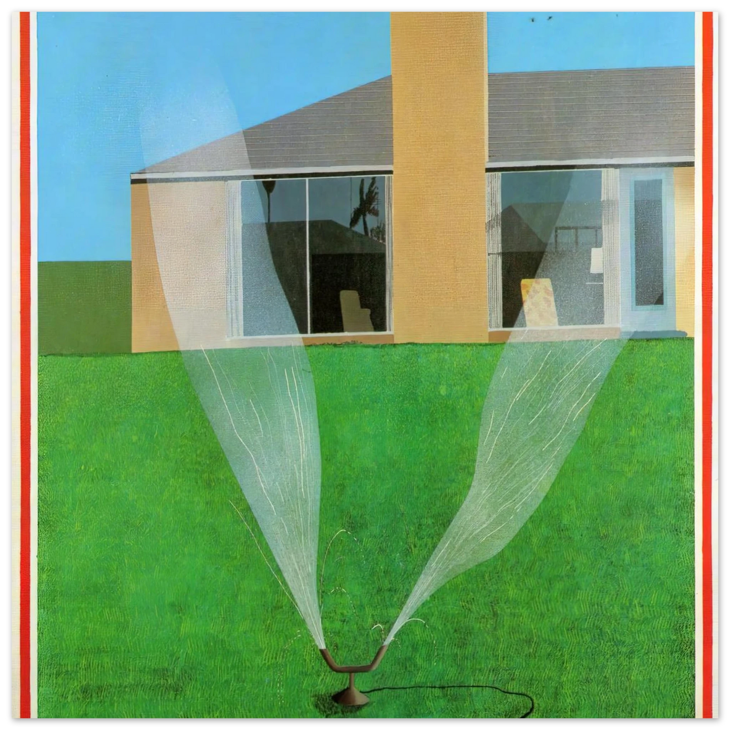 David Hockney - David Hockney Wall art - 27x35 cm / 11x14 inches - Fine Art Poster-canvas - -