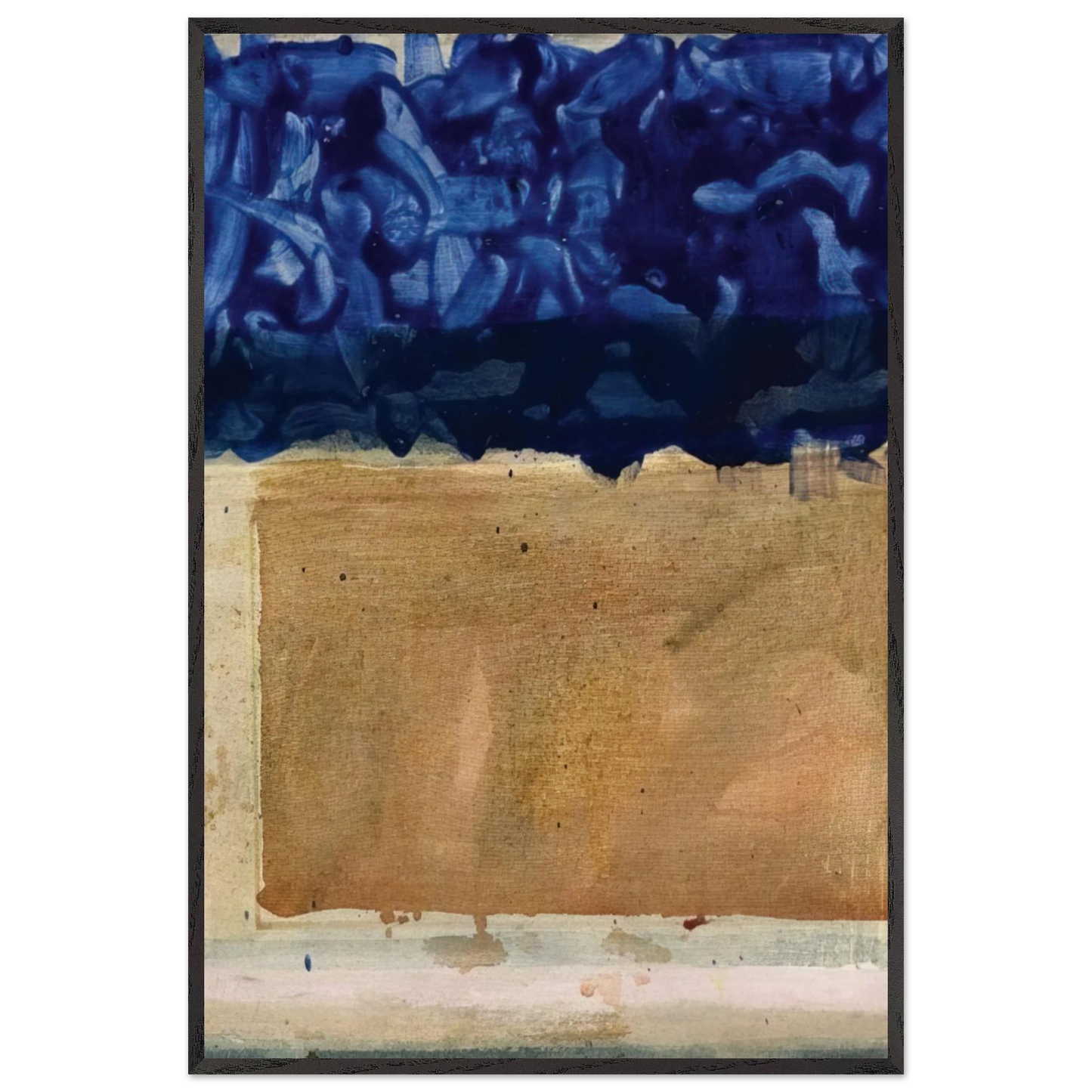 Helen Frankenthaler - Shoreline - 1952 Wall art - A0 (84.1 x 118.9  cm) - Fine Art Poster-canvas - -