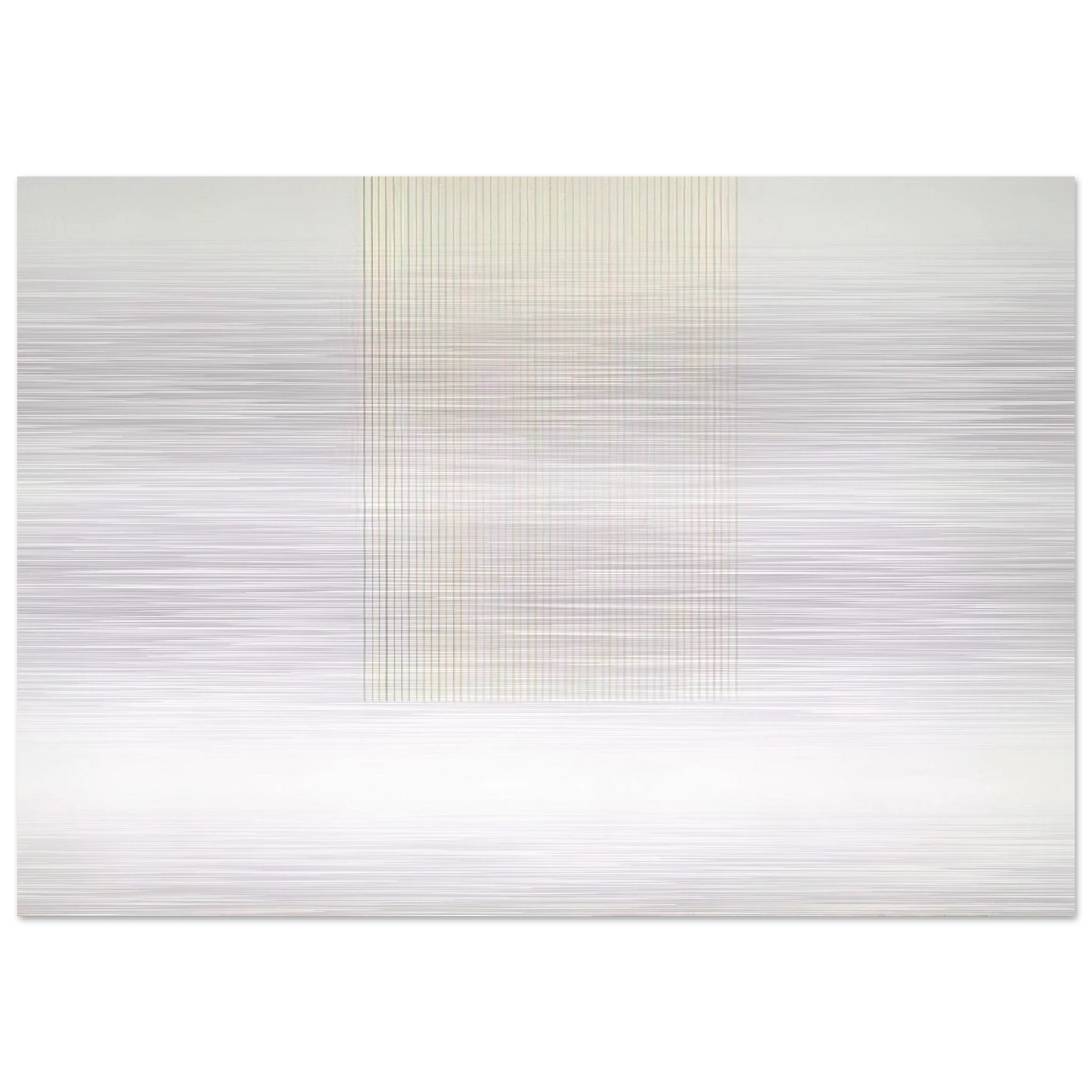 Untitled #1 - 1971 - Gene Davis Brushed Aluminum Print - 70x100 cm / 28x40 inches | Gene Davis Aluminum Print | Gene Davis Prints