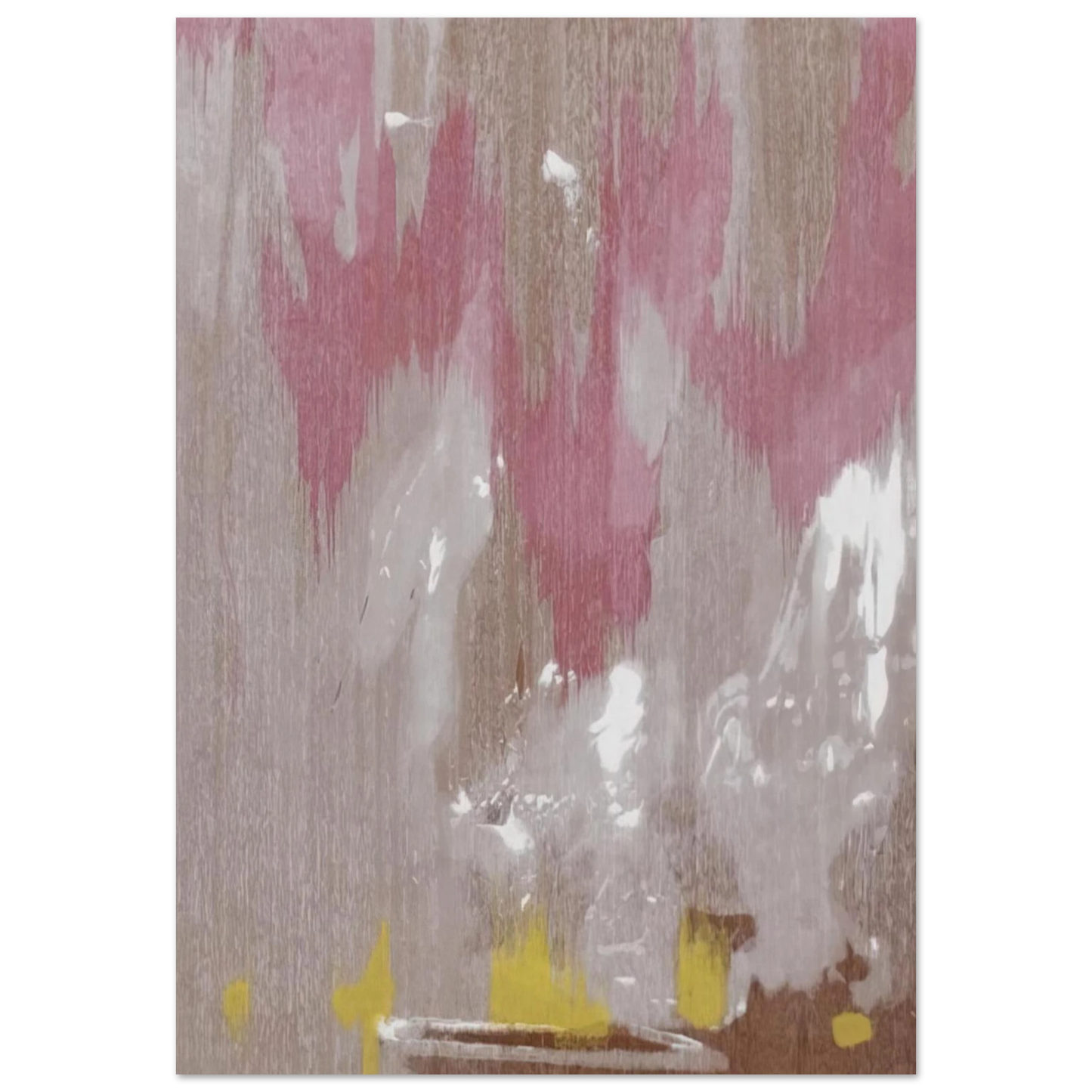 Helen Frankenthaler - Tales of Genji IV - 1998 Wall art - 13x18 cm / 5x7 inches - Fine Art Poster-canvas - -