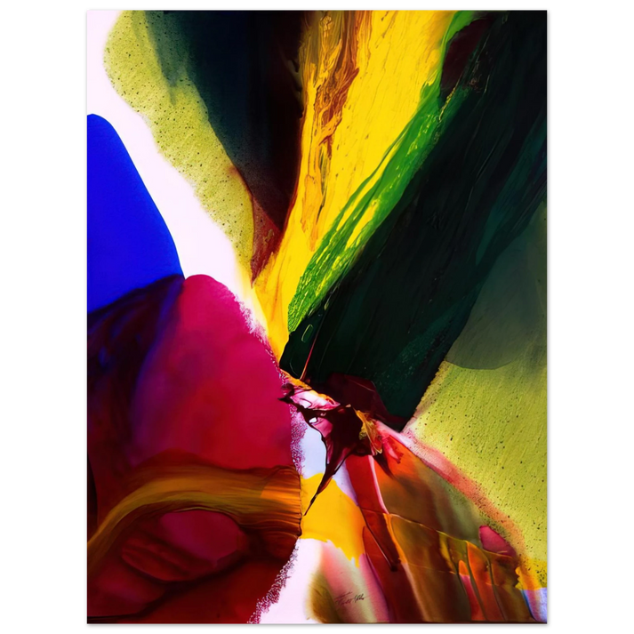 Paul Jenkins - Phenomena Phoenix Equinox  75x100 cm / 30x40inches Fine Art Poster