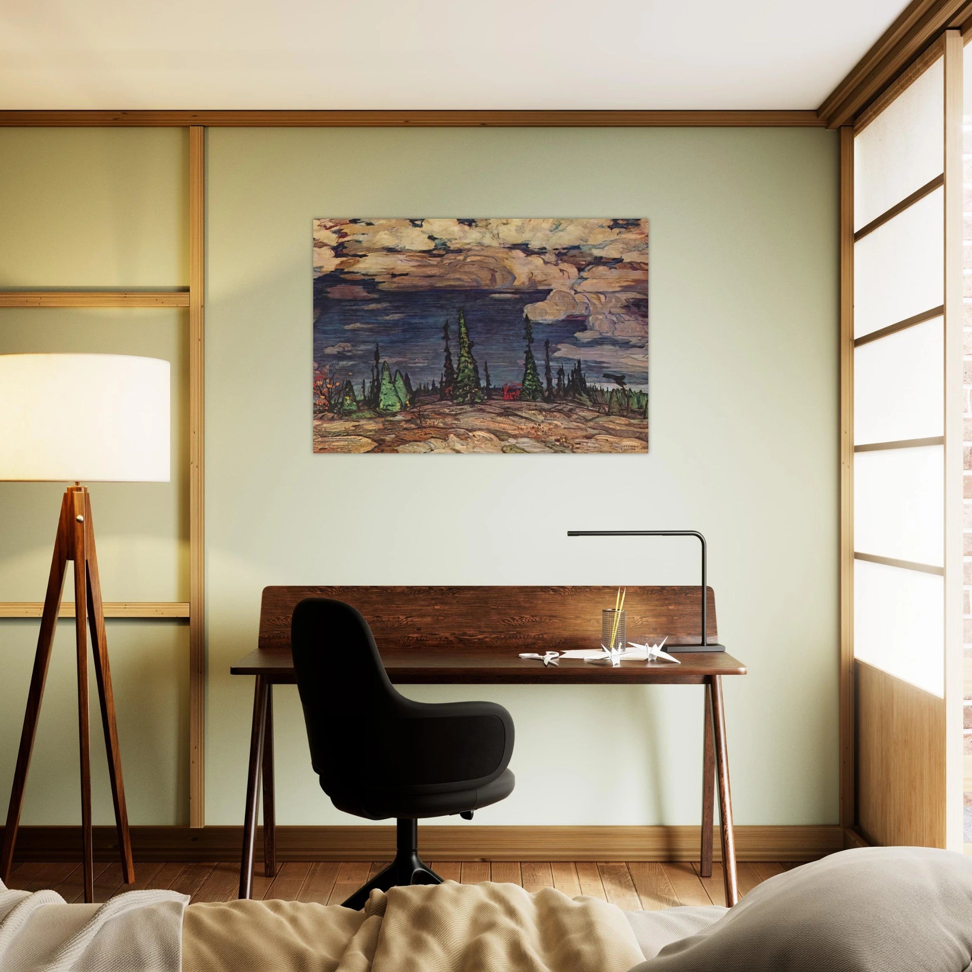 Terre Sauvage - 1913 - A.Y. Jackson Brushed Aluminum Print - 70x100 cm / 28x40 inches | A.Y. Jackson Aluminum Print | A.Y. Jackson Prints