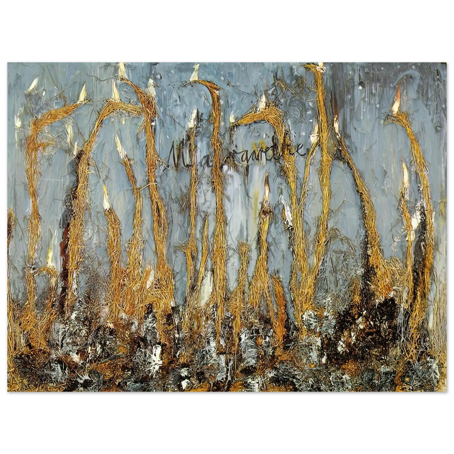 Anselm Kiefer - MARGARETHE  75x100 cm / 30x40inches Fine Art Poster
