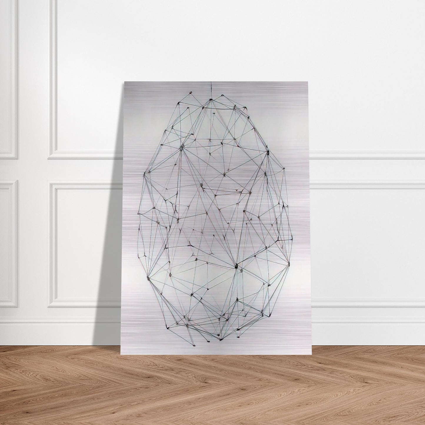 Esfera N° 5 - 1977 - Gego Brushed Aluminum Print - 70x100 cm / 28x40 inches | Gego Aluminum Print | Gego Prints