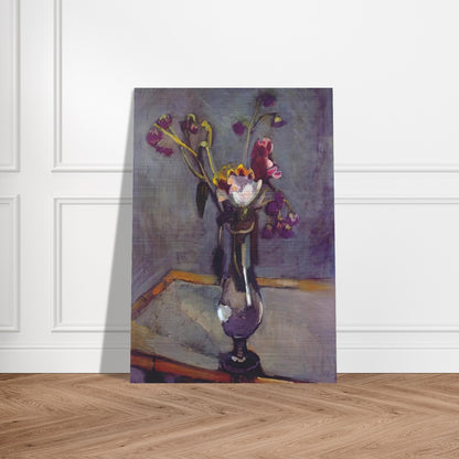 BOUQUET ON A BAMBOO TABLE 1903 - Henri Matisse Brushed Aluminum Print - 70x100 cm / 28x40 inches | Henri Matisse Aluminum Print | Henri Matisse Prints