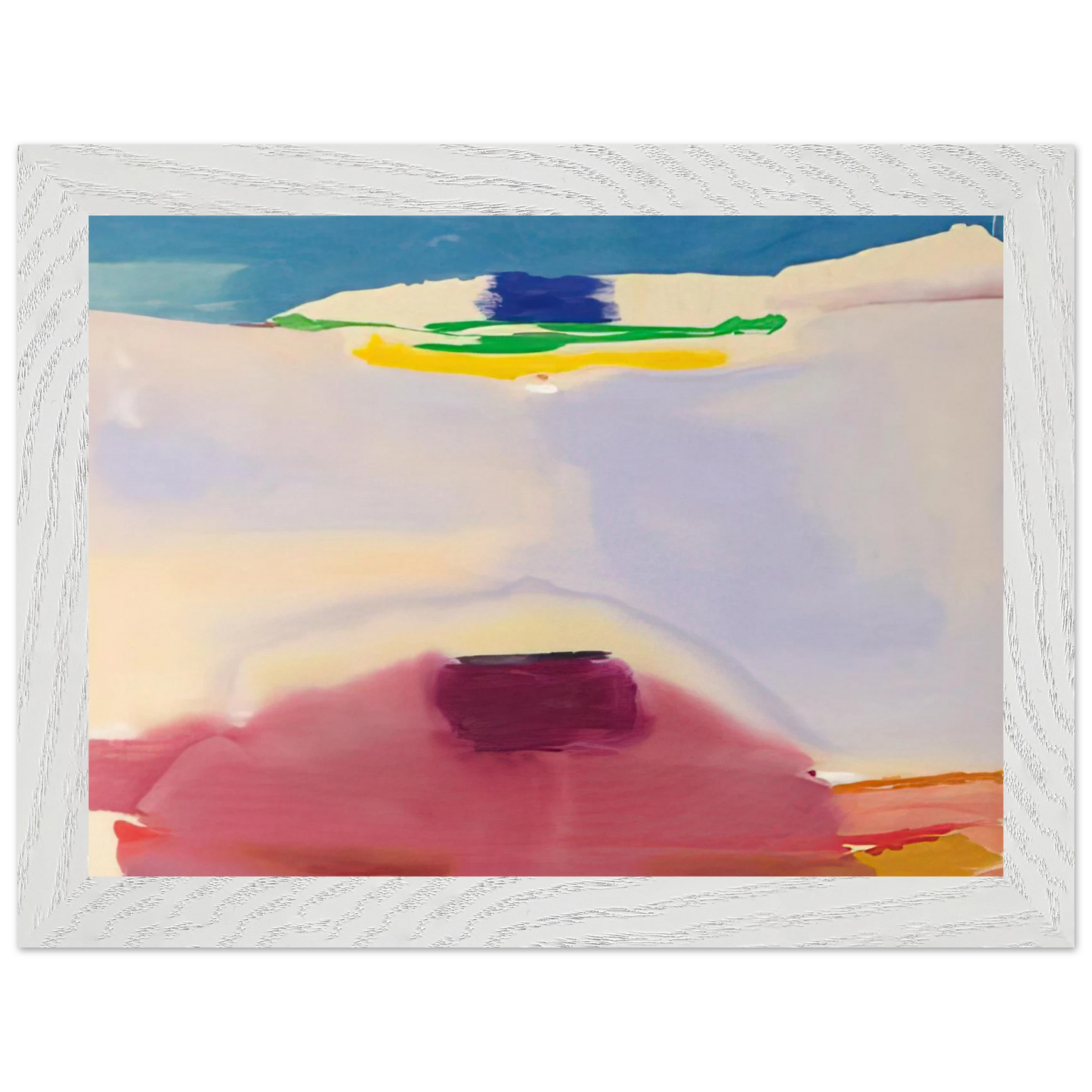 Helen Frankenthaler - Leveling - 1973 Wall art - 40x50 cm / 16x20 inches - Fine Art Poster-canvas - -