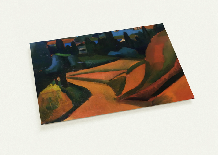 LANDSCAPE NEAR MARTIGUES 1908 By Andre Derain Pack of 10 Post Cards | Andre Derain Post Cards | A6 (10.5 x 14.8 cm) - 4.1 x 5.8 inches