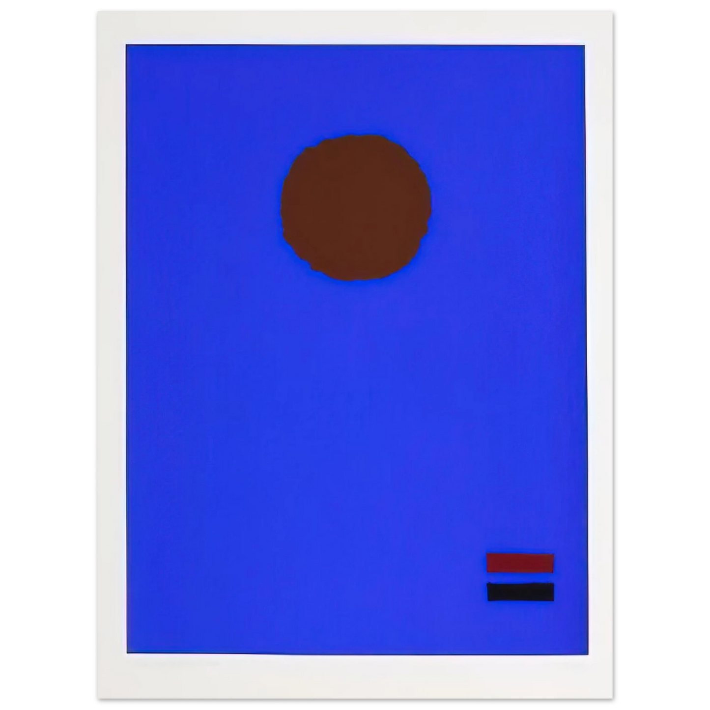 Adolph Gottlieb - Blue Night - 1970  75x100 cm / 30x40inches Fine Art Poster