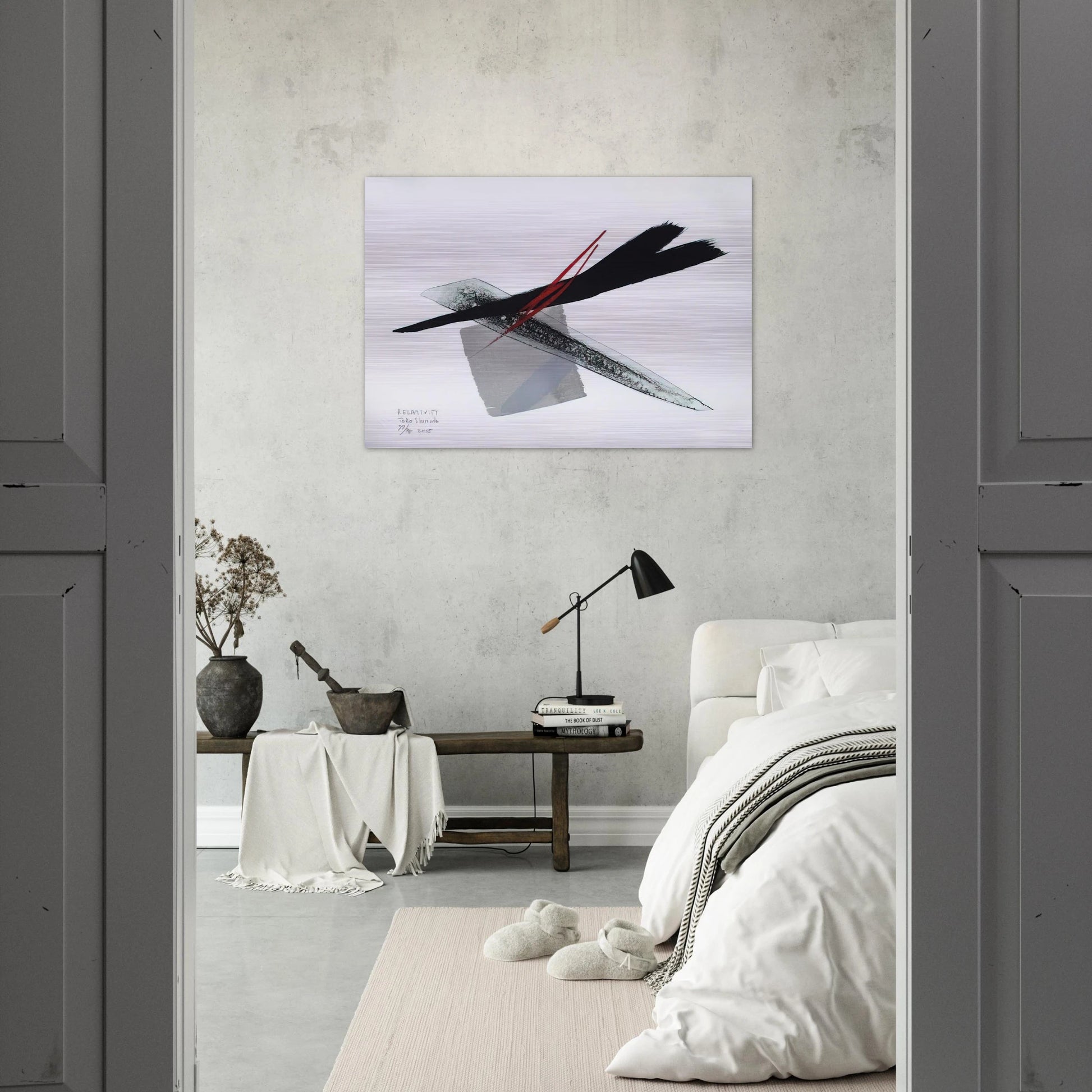 Relativity - 2005 - Toko Shinoda Brushed Aluminum Print - 70x100 cm / 28x40 inches | Toko Shinoda Aluminum Print | Toko Shinoda Prints