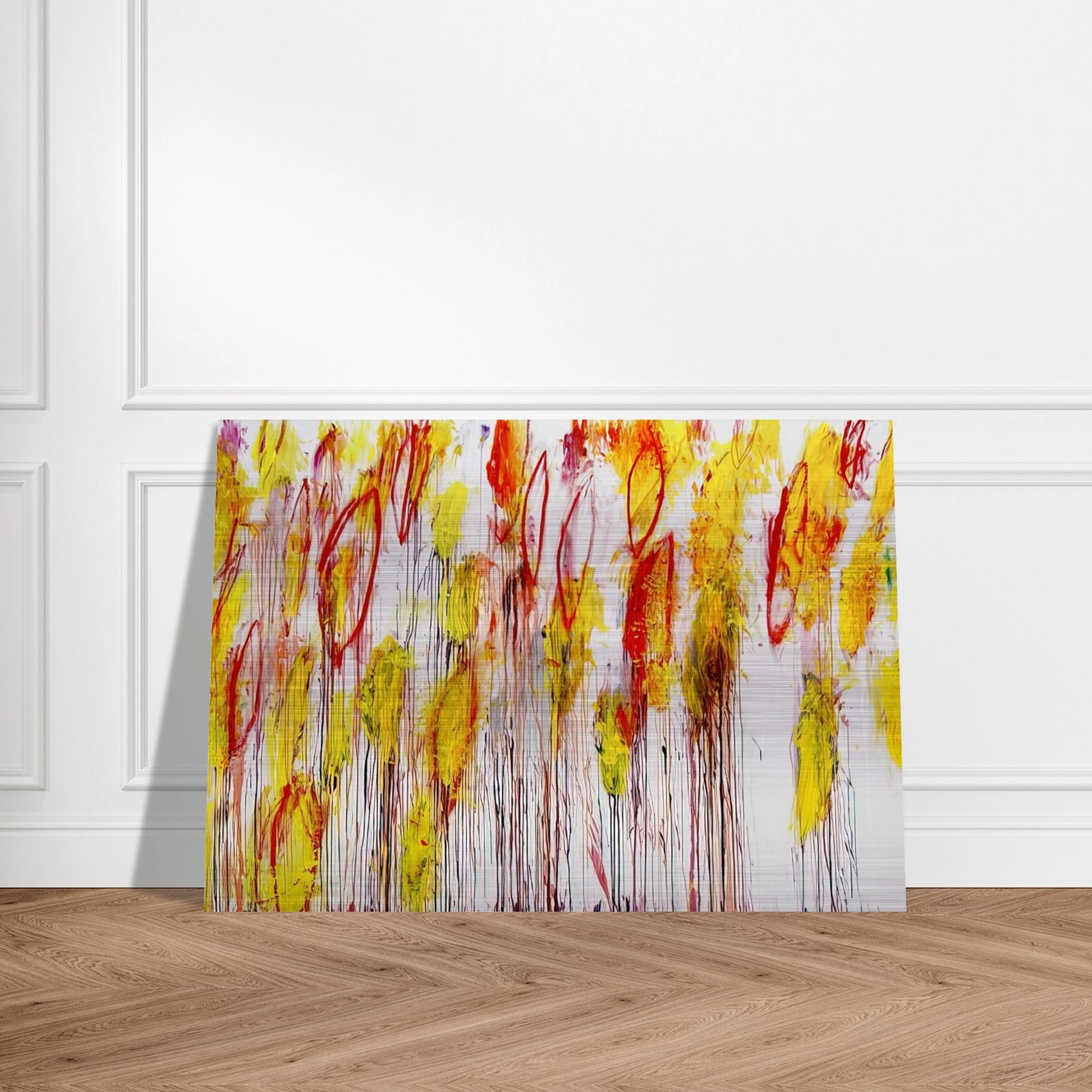 Lepanto, Part I - Cy Twombly Brushed Aluminum Print - 70x100 cm / 28x40 inches | Cy Twombly Aluminum Print | Cy Twombly Prints