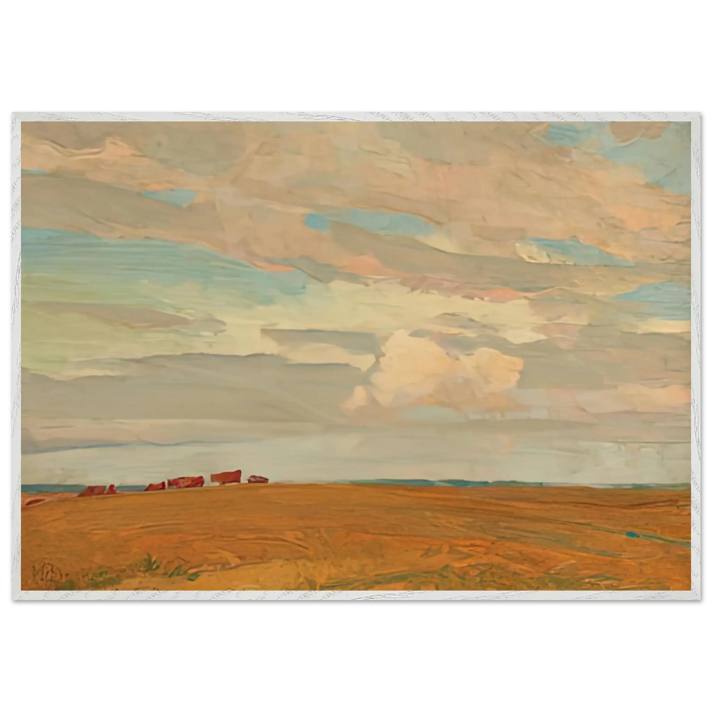 Maynard Dixon - PRAIRIE SAND HILL CAMP MAY 1921 1921 Wall art - A2 (42 x 59.4  cm) - Fine Art Poster - -