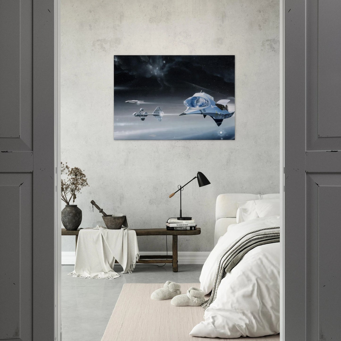 Chris Foss - Chris Foss Brushed Aluminum Print - 70x100 cm / 28x40 inches | Chris Foss Aluminum Print | Chris Foss Prints