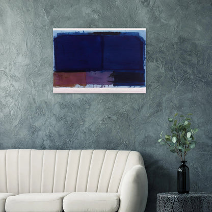 Vigil - 1980 - John Hoyland Brushed Aluminum Print - 70x100 cm / 28x40 inches | John Hoyland Aluminum Print | John Hoyland Prints