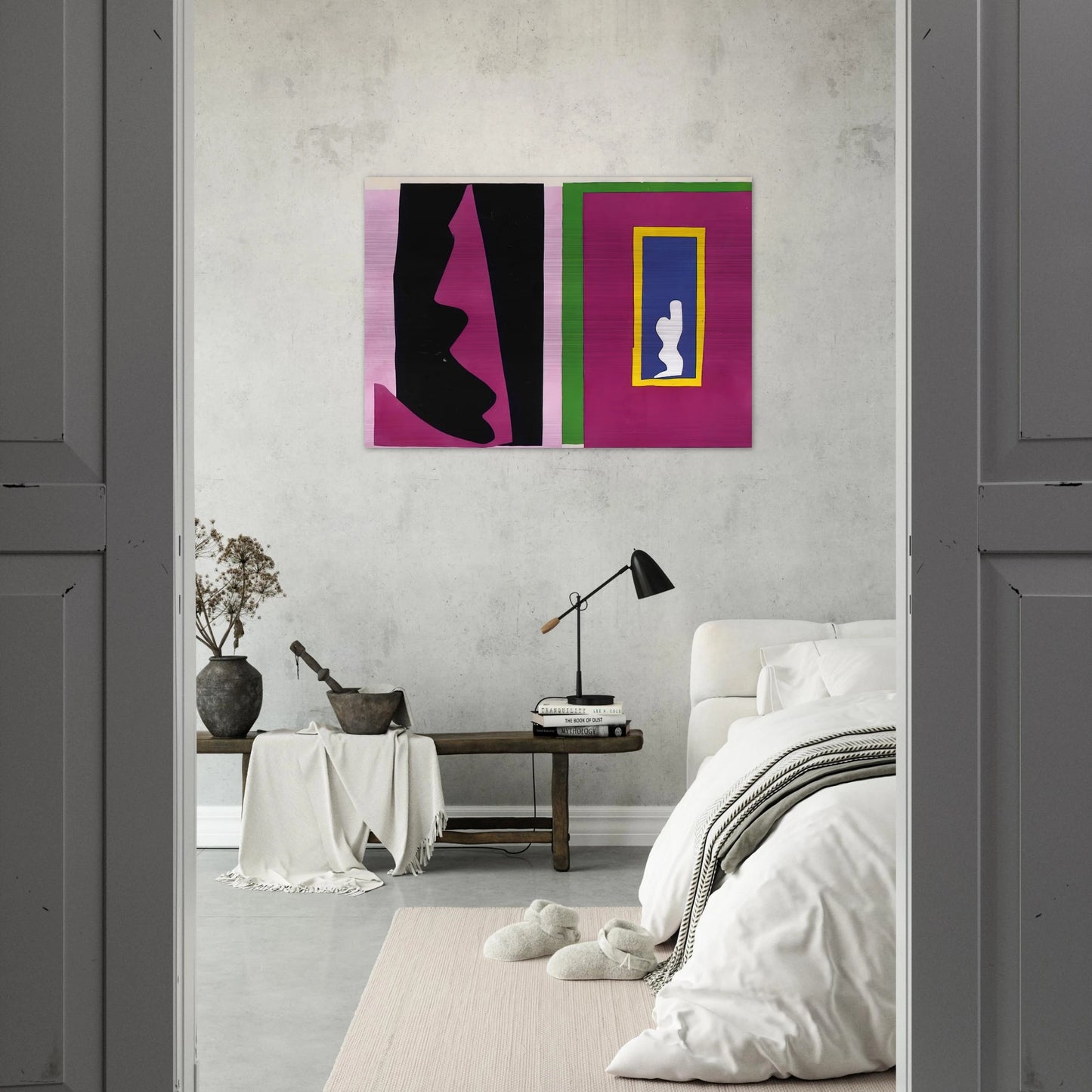 CUT OUTS - Henri Matisse Brushed Aluminum Print - 70x100 cm / 28x40 inches | Henri Matisse Aluminum Print | Henri Matisse Prints