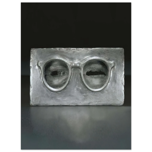 Jasper Johns - THE CRITIC SEES  75x100 cm / 30x40inches Fine Art Poster