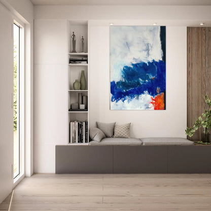 Edge of Day - 1961 - Theodoros Stamos Art Prints - 100x150 cm / 40x60″ inches | Theodoros Stamos Poster | Theodoros Stamos Prints