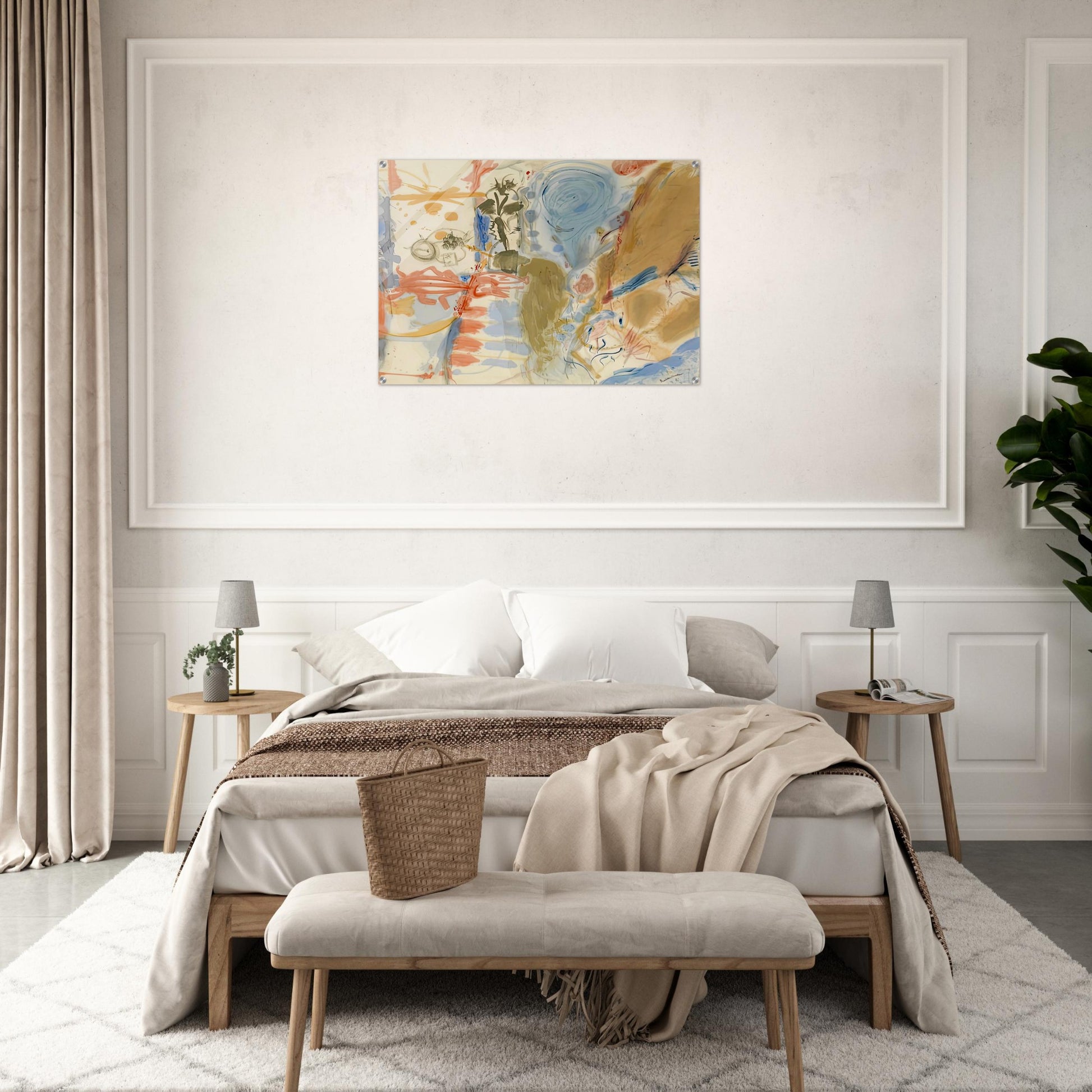 Western Dream, 1957- - Helen Frankenthaler Acrylic Print - 70x100 cm / 28x40″ inches