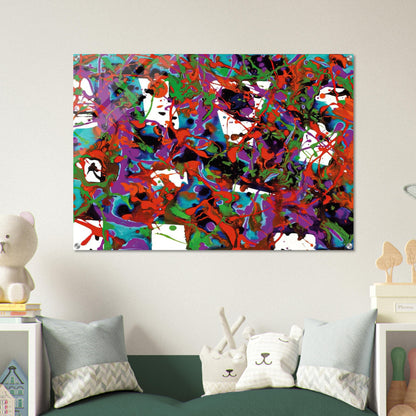 Untitled  SFP94-23  SF94-036  - Sam Francis Acrylic Print - 70x100 cm / 28x40″ inches