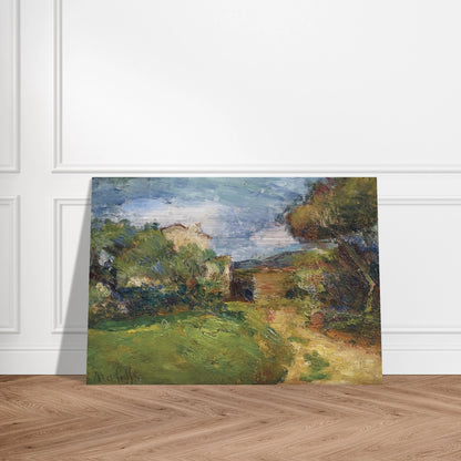 PETIT PAYSAGE CORSE 1898 - Henri Matisse Brushed Aluminum Print - 70x100 cm / 28x40 inches | Henri Matisse Aluminum Print | Henri Matisse Prints