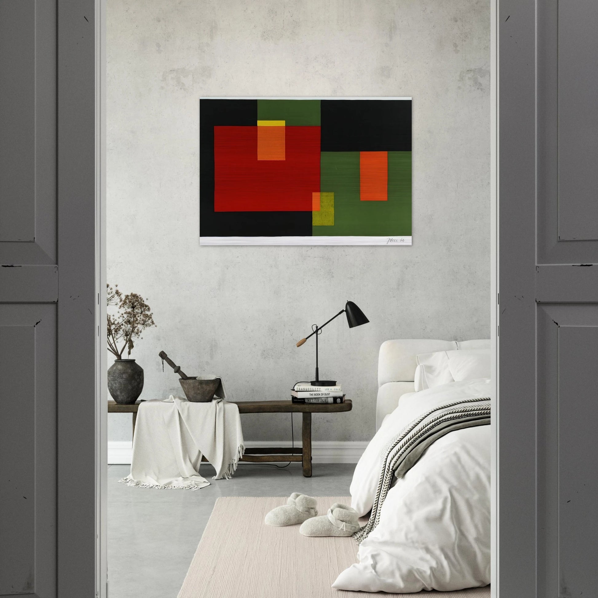Untitled - 1966 - Johannes Itten Brushed Aluminum Print - 70x100 cm / 28x40 inches | Johannes Itten Aluminum Print | Johannes Itten Prints