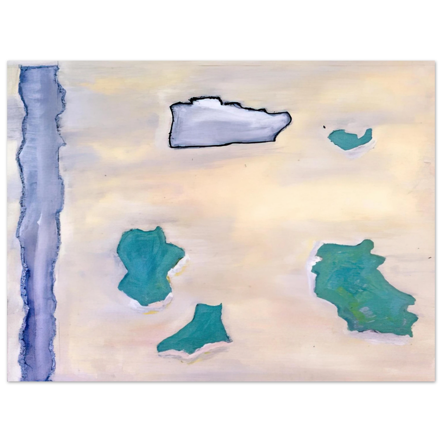 Ralston Crawford - Untitled - 2006  75x100 cm / 30x40inches Fine Art Poster