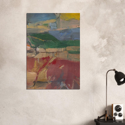 Berkeley #32 - Richard Diebenkorn Brushed Aluminum Print - 70x100 cm / 28x40 inches | Richard Diebenkorn Aluminum Print | Richard Diebenkorn Prints