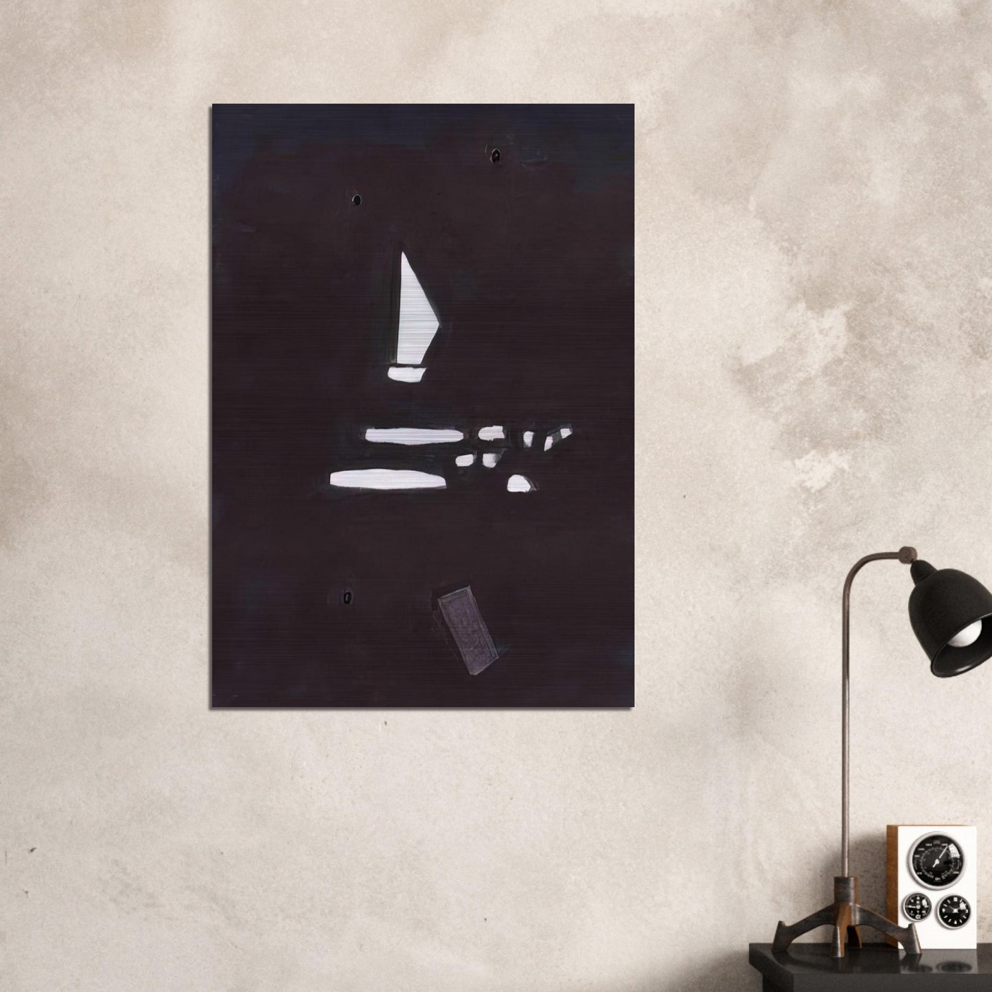 Oskar 5 - 2005 - Ralston Crawford Brushed Aluminum Print - 70x100 cm / 28x40 inches | Ralston Crawford Aluminum Print | Ralston Crawford Prints