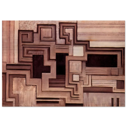 Two grays II - Frantisek Kupka Brushed Aluminum Print - 70x100 cm / 28x40 inches | Frantisek Kupka Aluminum Print | Frantisek Kupka Prints