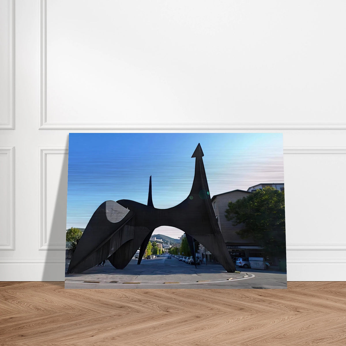 TEODELAPIO 1962 - Alexander Calder Brushed Aluminum Print - 70x100 cm / 28x40 inches | Alexander Calder Aluminum Print | Alexander Calder Prints
