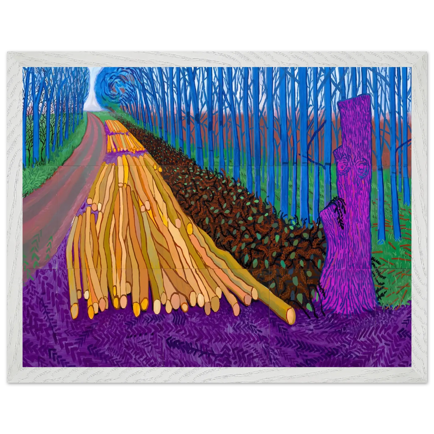 David Hockney - David Hockney Wall art - A2 (42 x 59.4  cm) - Fine Art Poster - -