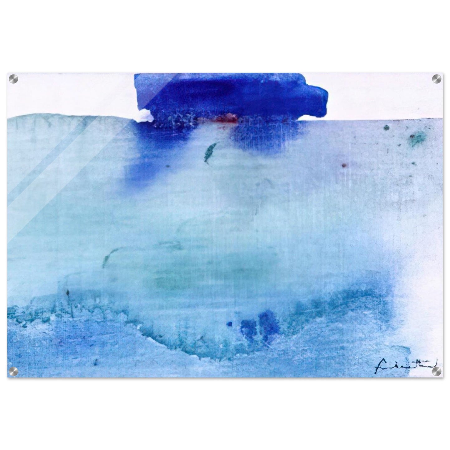 Untitled - 1982 - Helen Frankenthaler Acrylic Print - 70x100 cm / 28x40″ inches