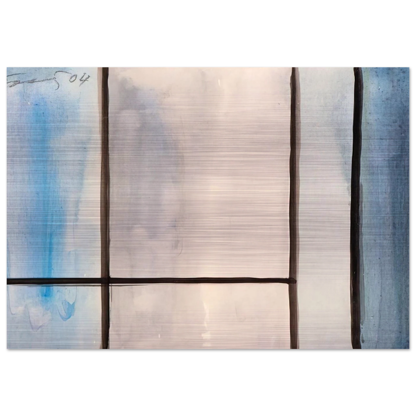 Untitled 04.B.0111 - 2004 - Gunther Forg Brushed Aluminum Print - 70x100 cm / 28x40 inches | Gunther Forg Aluminum Print | Gunther Forg Prints